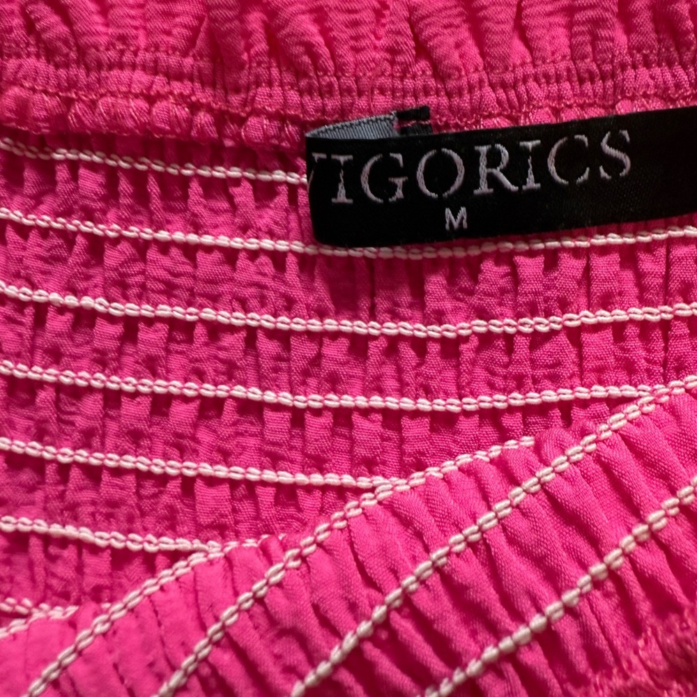 Pink Ruffle Mini Skirt - Picture 3 of 3